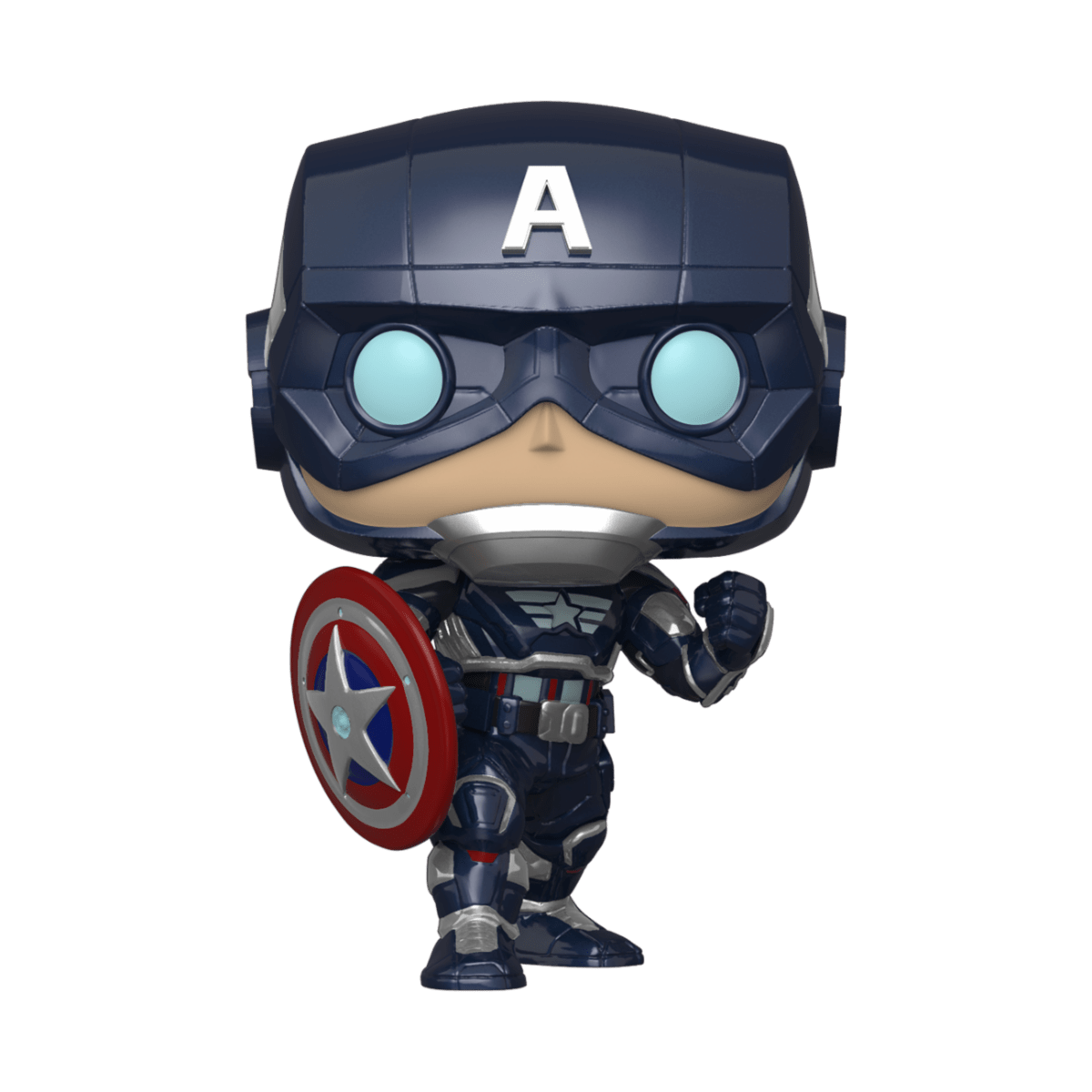 FUNKO POP MARVEL: AVENGERS GAMEVERSE - CAPTAIN AMERICA (STARK TECH SUIT) 889698477574