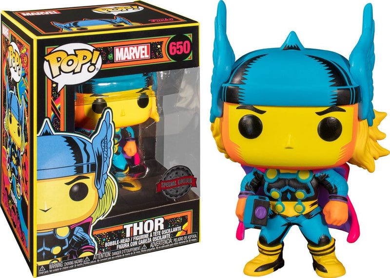 FUNKO POP MARVEL: BLACK LIGHT - THOR (LIMITED AVAILABILITY) 889698488471