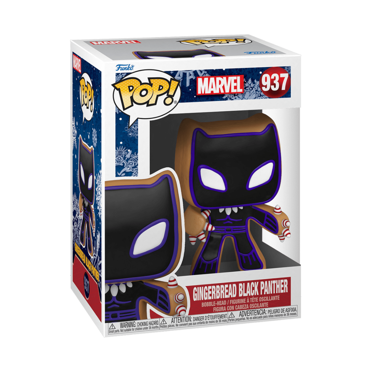 FUNKO POP MARVEL: HOLIDAY- BLACK PANTHER 889698506625
