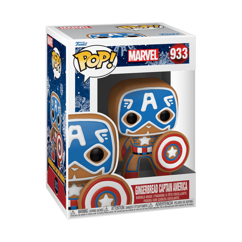 FUNKO POP MARVEL: HOLIDAY- CAPTAIN AMERICA 889698506571
