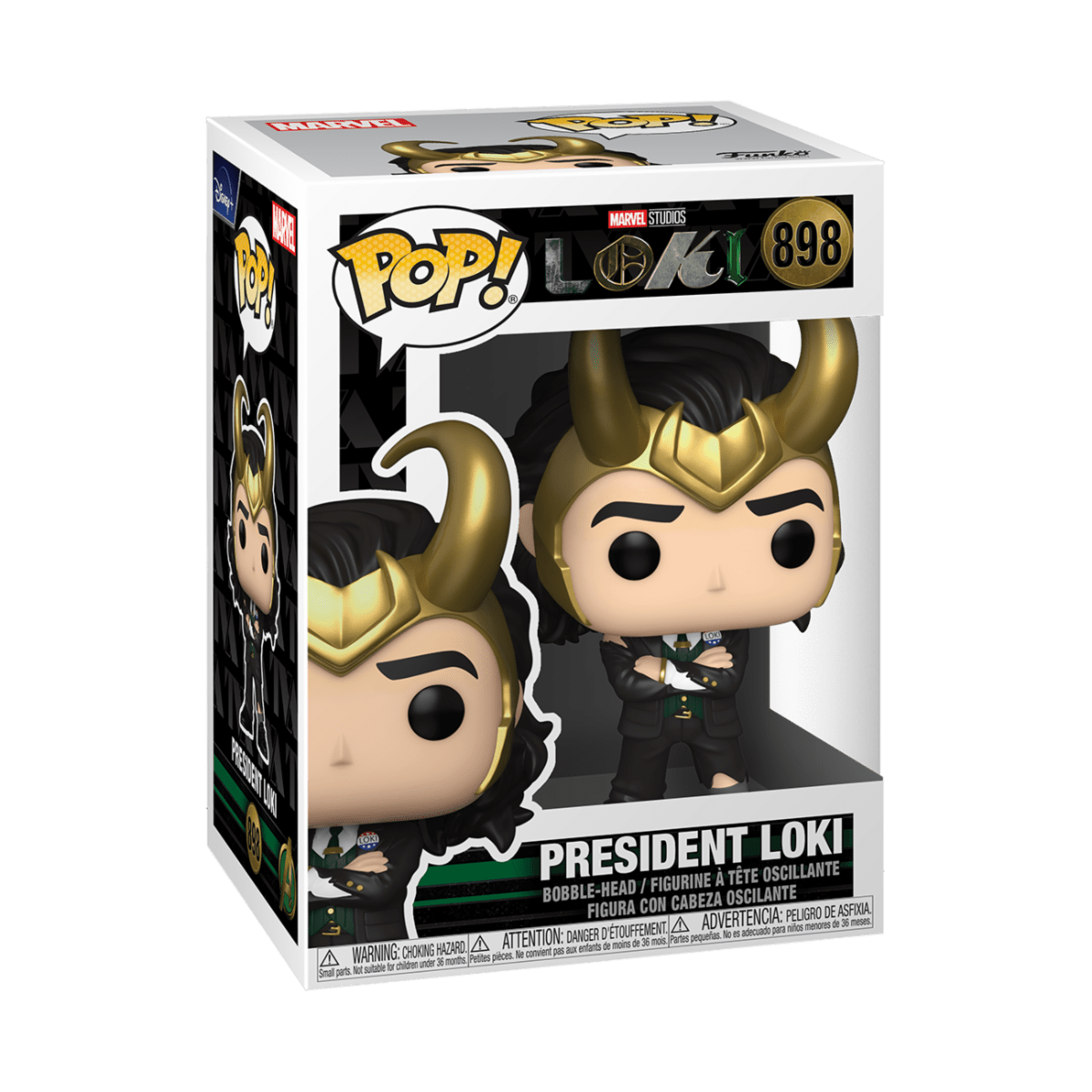 FUNKO POP MARVEL: LOKI - PRESIDENT LOKI 889698557436