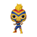 FUNKO POP MARVEL: LUCHA LIBRE - CAPTAIN MARVEL 889698538725
