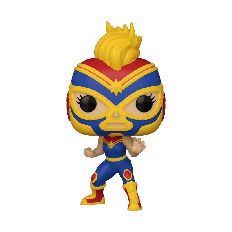 FUNKO POP MARVEL: LUCHA LIBRE - CAPTAIN MARVEL 889698538725