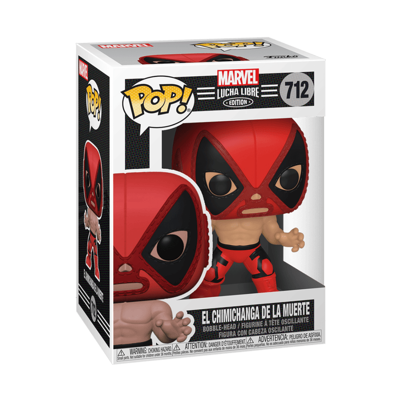 FUNKO POP MARVEL: LUCHA LIBRE - DEADPOOL 889698538749