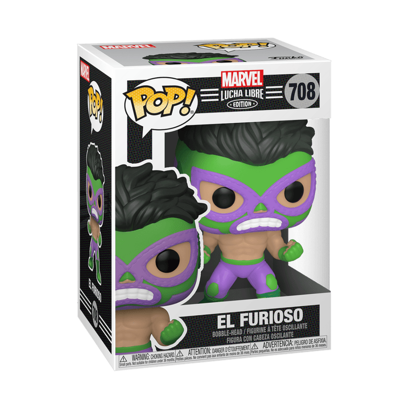 FUNKO POP MARVEL: LUCHA LIBRE - HULK 889698538701