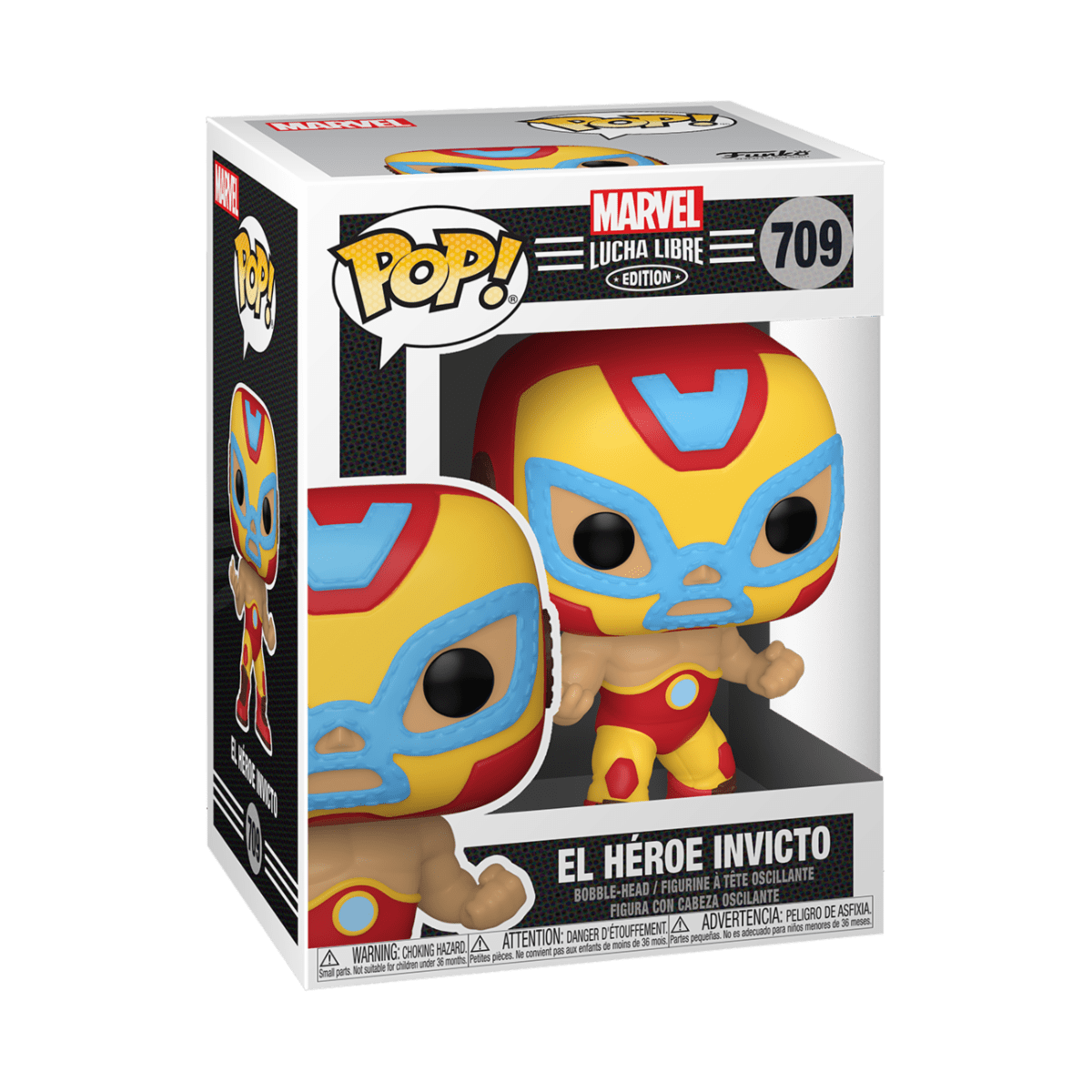FUNKO POP MARVEL: LUCHA LIBRE - IRON MAN 889698538718