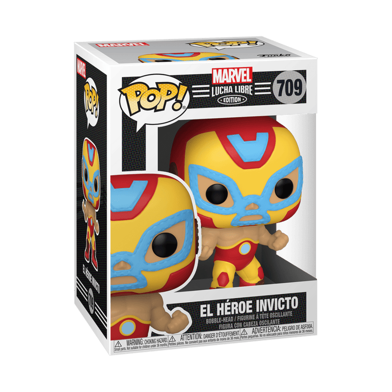 FUNKO POP MARVEL: LUCHA LIBRE - IRON MAN 889698538718