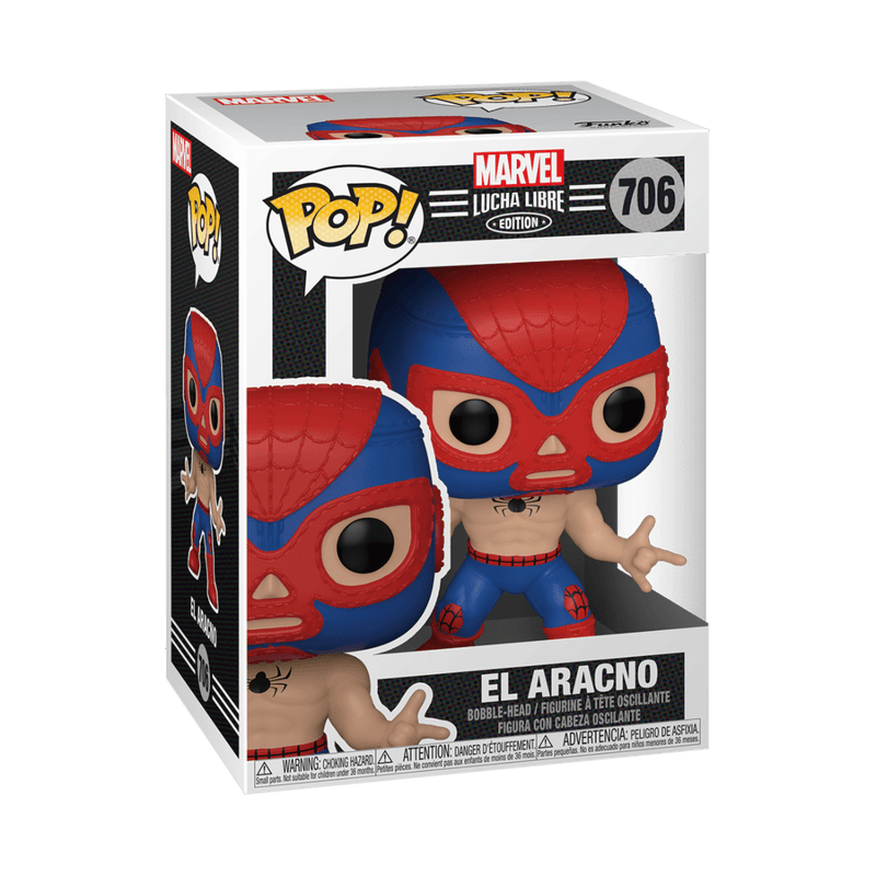 FUNKO POP MARVEL: LUCHA LIBRE - SPIDER-MAN 889698538626