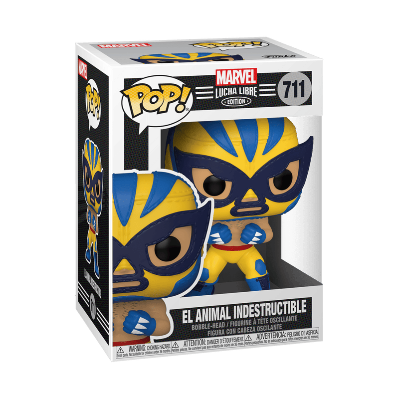 FUNKO POP MARVEL: LUCHA LIBRE - WOLVERINE 889698538732