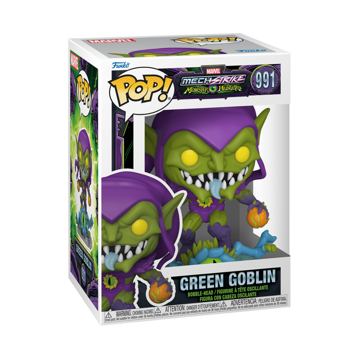 FUNKO POP MARVEL: MONSTER HUNTERS- GREEN GOBLIN 889698615235