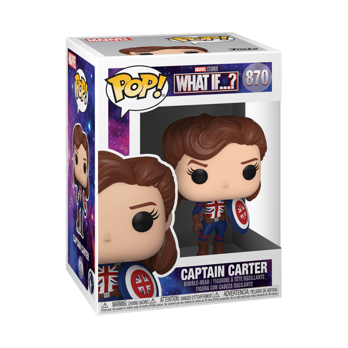 FUNKO POP MARVEL: WHAT IF - CAPTAIN CARTER 889698558112
