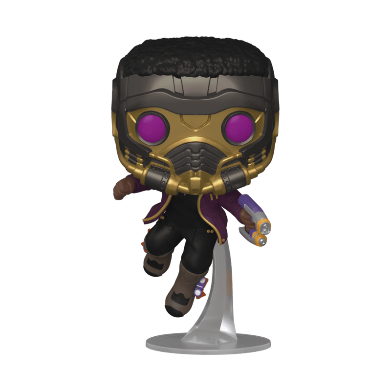 FUNKO POP MARVEL: WHAT IF - T'CHALLA STAR-LORD 889698558129