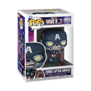 FUNKO POP MARVEL: WHAT IF - ZOMBIE CAPTAIN AMERICA 889698573757