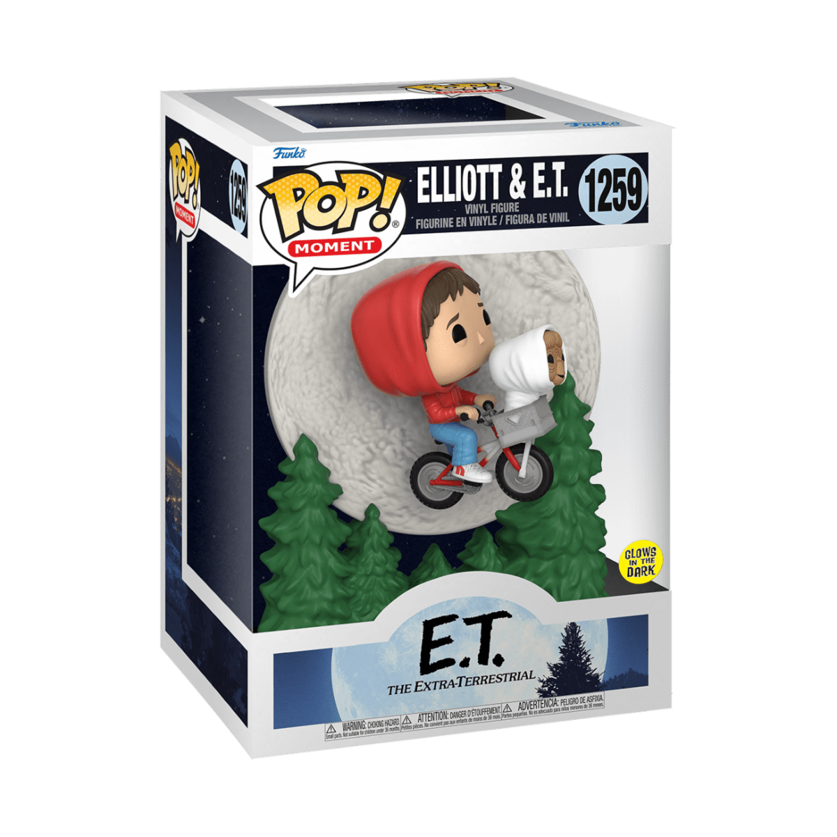 FUNKO POP MOMENT: ET- ELLIOTT AND ET FLYING(GW) 889698507691