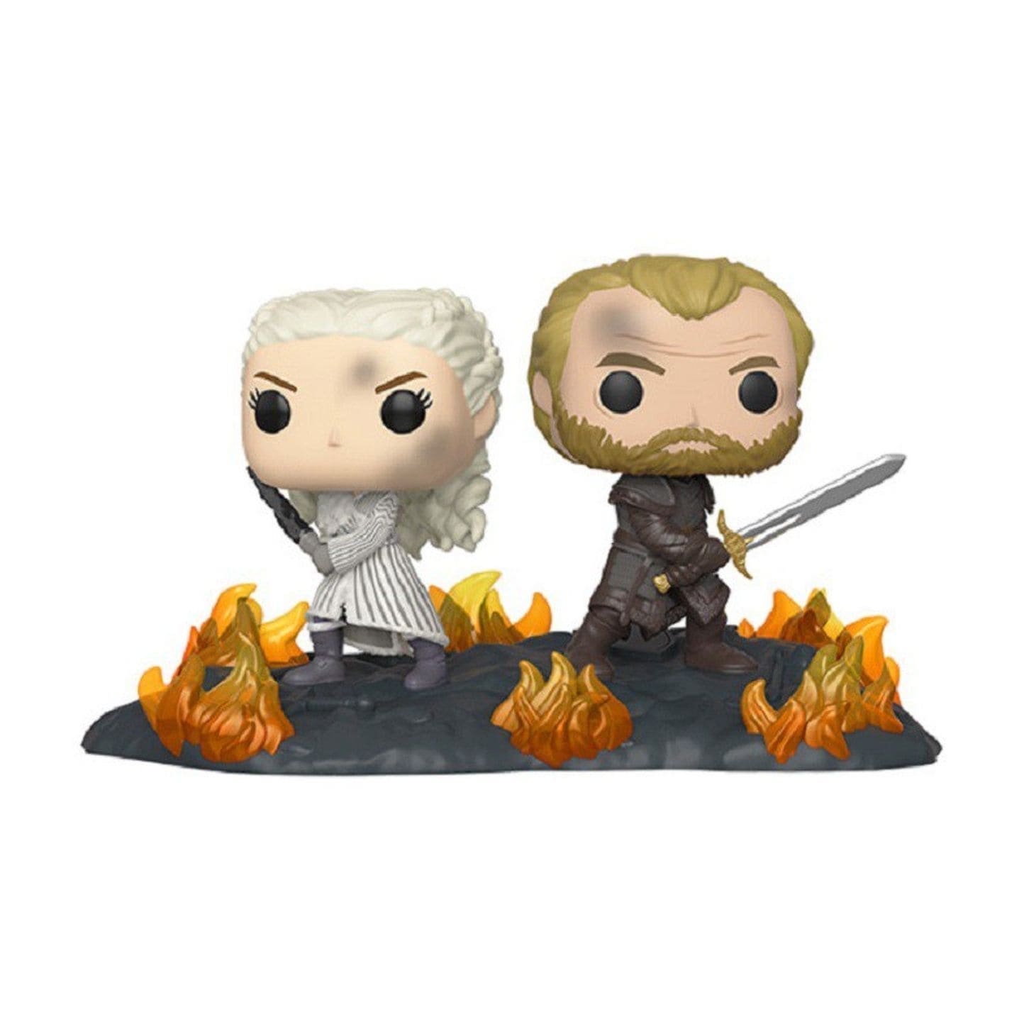 FUNKO POP MOMENT: GOT - DAENERYS & JORAH B2B W/SWORDS 889698448246