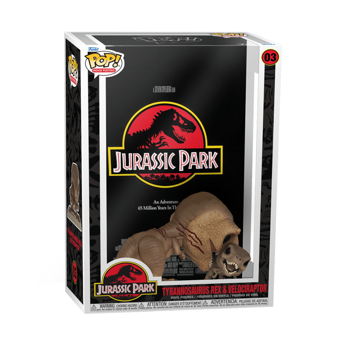 FUNKO POP MOVIE POSTER: JURASSIC PARK 889698615037