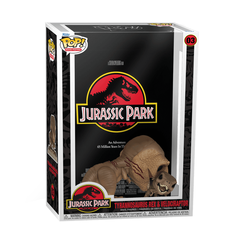 FUNKO POP MOVIE POSTER: JURASSIC PARK 889698615037