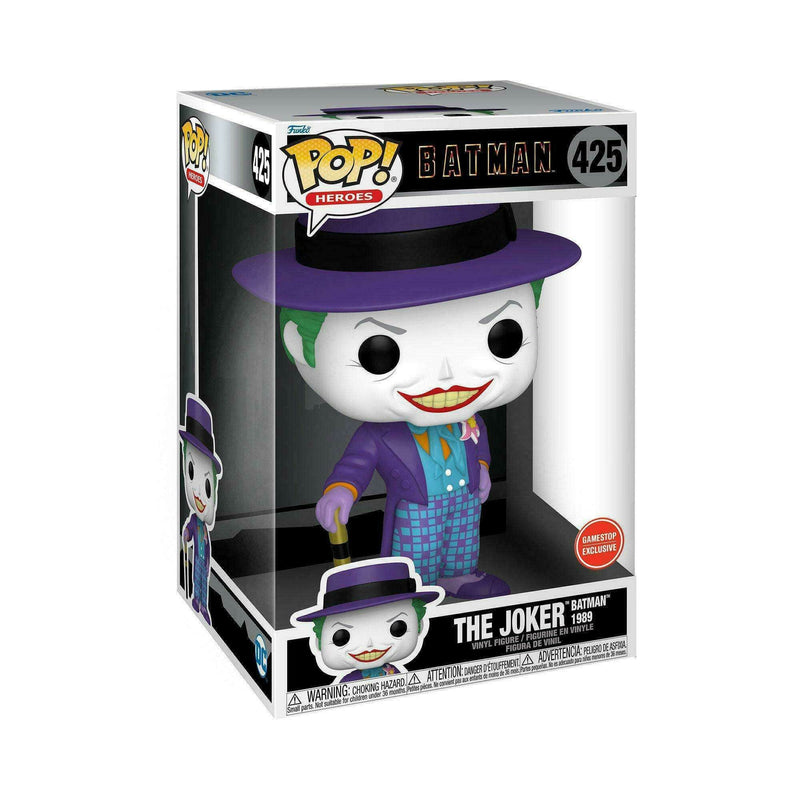 FUNKO POP MOVIES: BATMAN - THE JOKER 10" (EXC) 889698588324