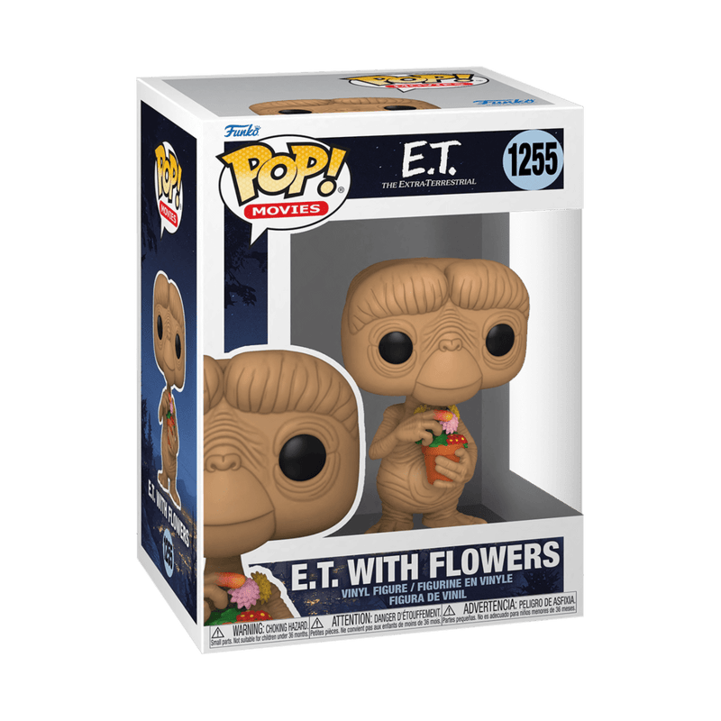 FUNKO POP MOVIES: E.T. 40TH - E.T. W/ FLOWERS 889698639927