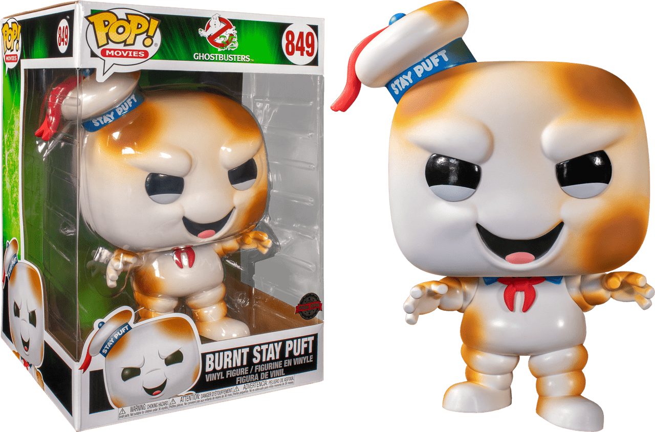 FUNKO POP MOVIES: GB - 10" BURNT STAY PUFT 889698444712