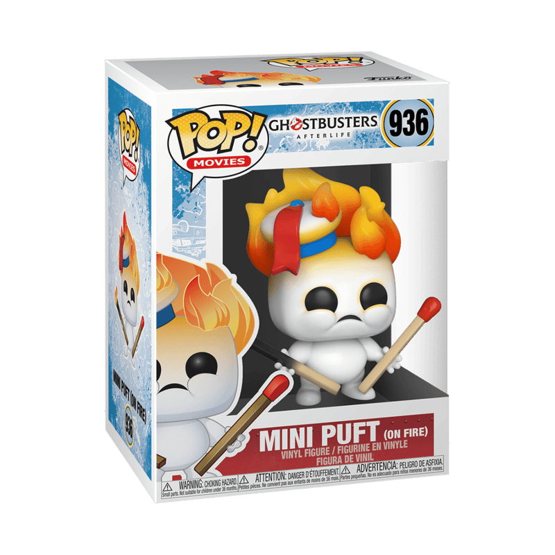 FUNKO POP MOVIES: GB: AFTERLIFE - MINI PUFT ON FIRE 889698484923