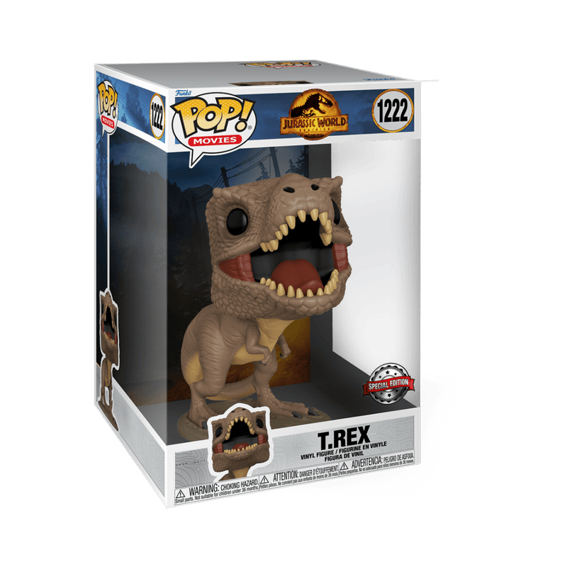 FUNKO POP MOVIES: JURASSIC WORLD 3 - T.REX 889698622288