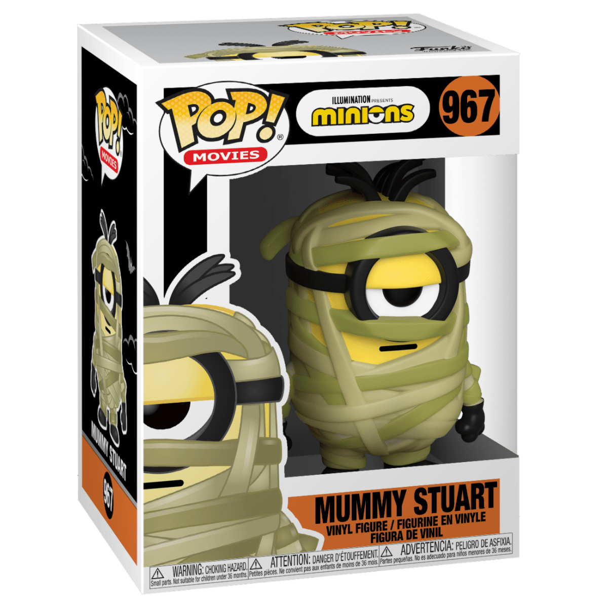 FUNKO POP MOVIES: MINIONS - MUMMY STUART 889698497886