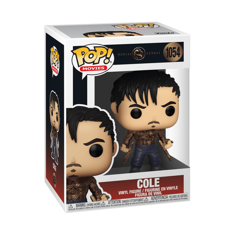 FUNKO POP MOVIES: MORTAL KOMBAT - COLE YOUNG 889698538503
