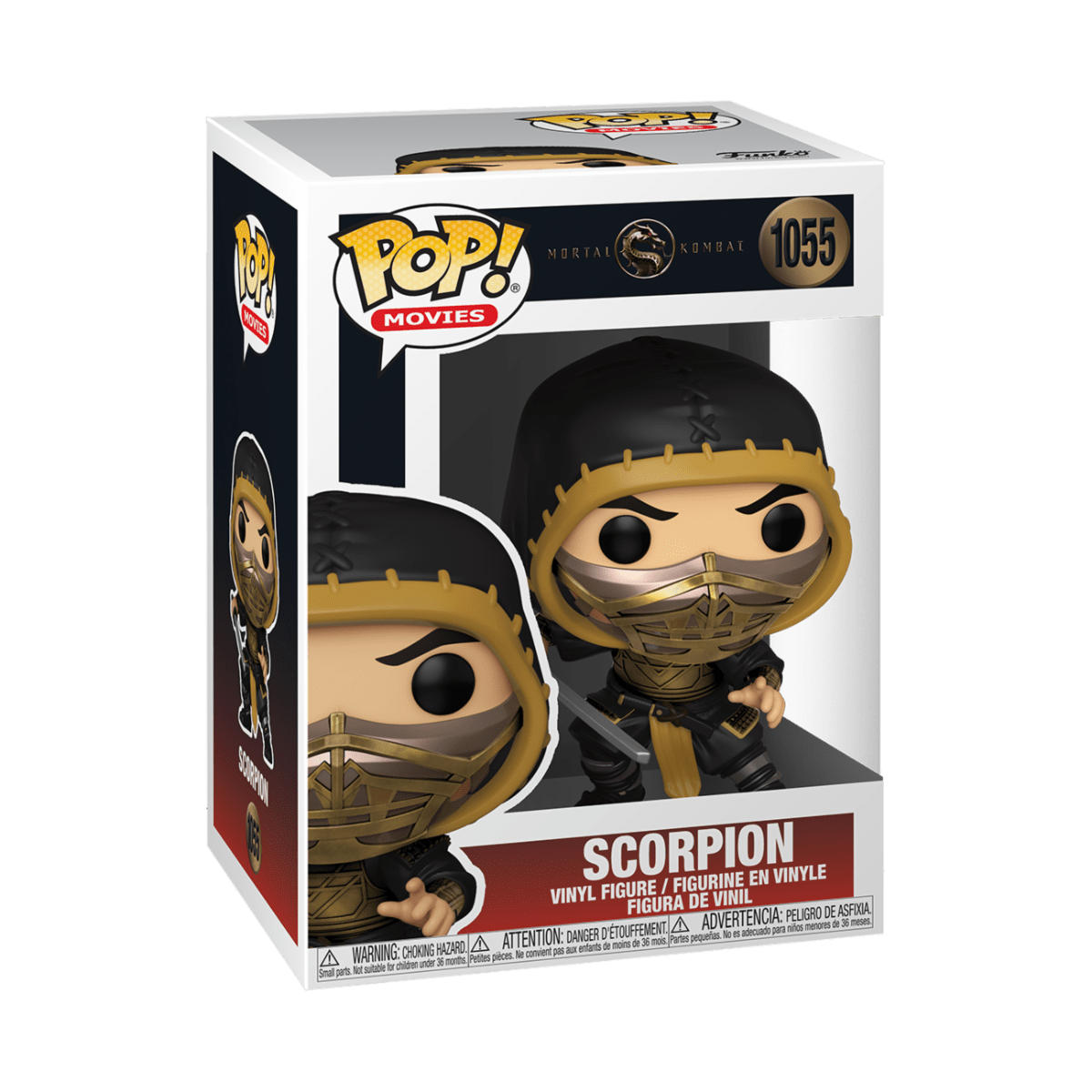 FUNKO POP MOVIES: MORTAL KOMBAT - SCORPION W/CHASE 889698538510