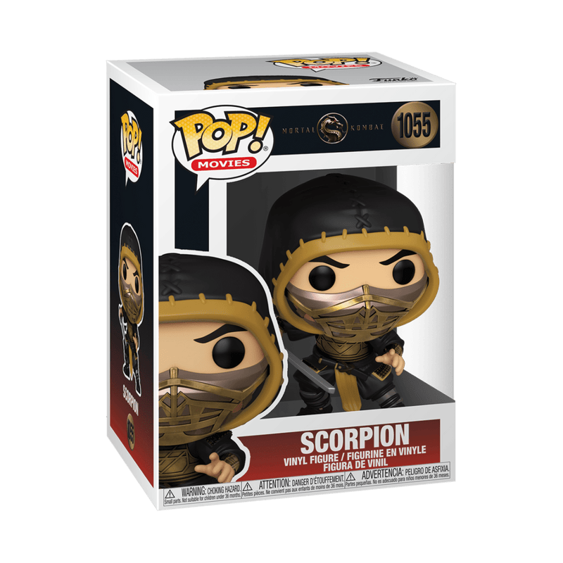 FUNKO POP MOVIES: MORTAL KOMBAT - SCORPION W/CHASE 889698538510
