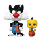 FUNKO POP MOVIES: SPACE JAM 2 - SYLVESTER & TWEETY 889698562287