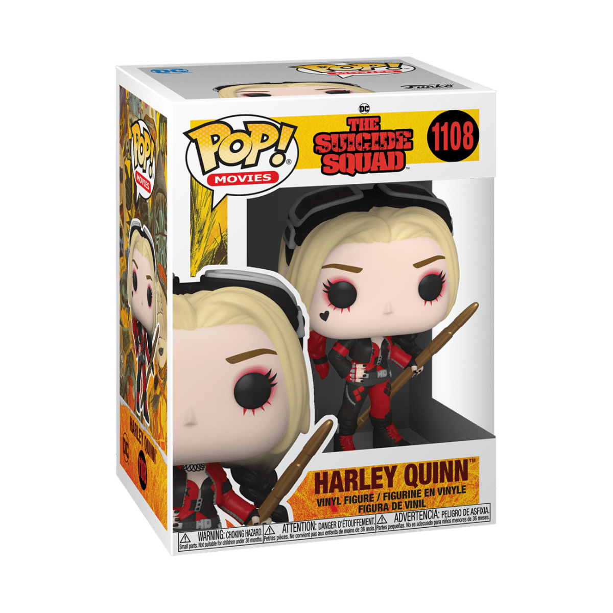 FUNKO POP MOVIES: THE SUICIDE SQUAD HARLEY QUINN (BODYSUIT) 889698560153