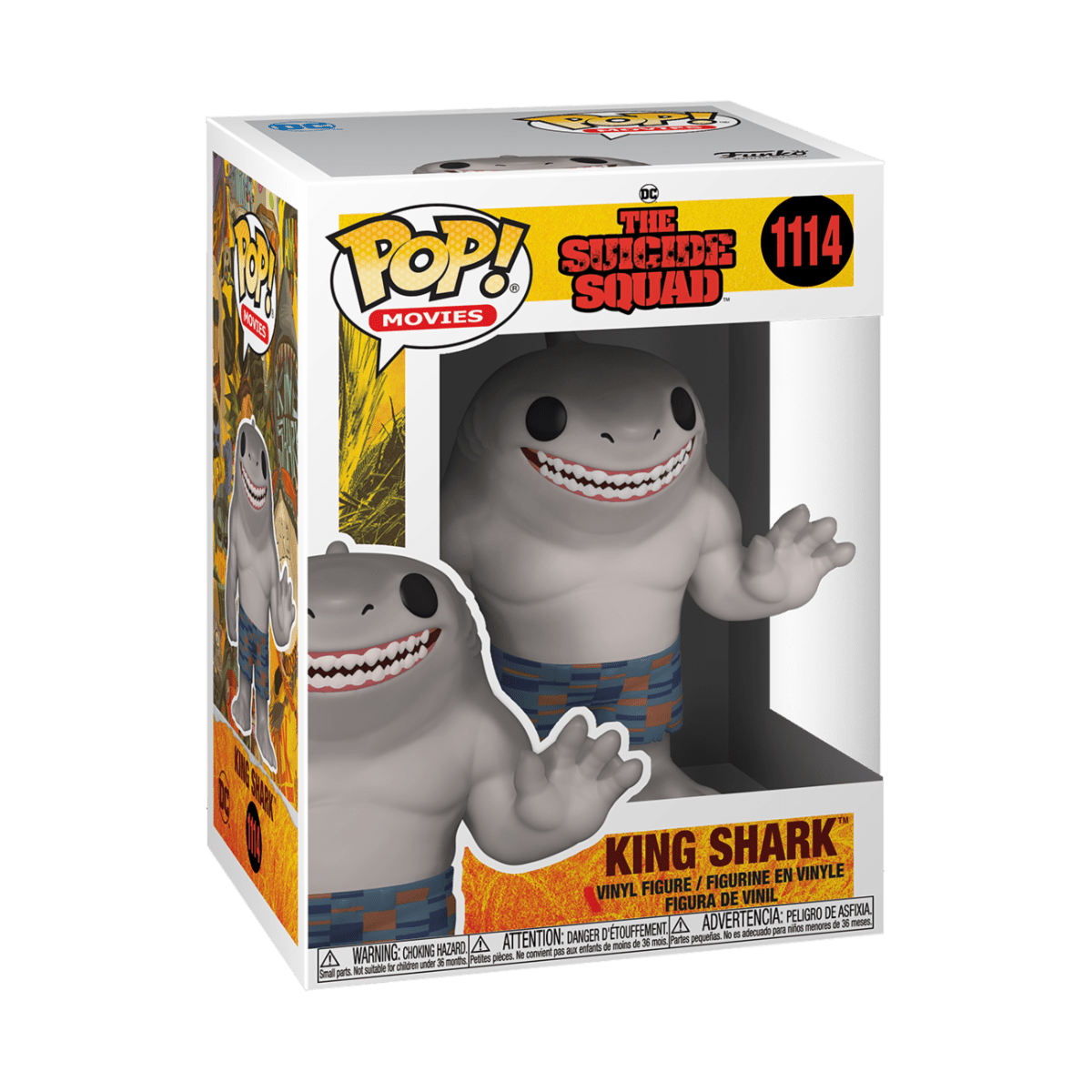 FUNKO POP MOVIES: THE SUICIDE SQUAD KING SHARK 889698560191
