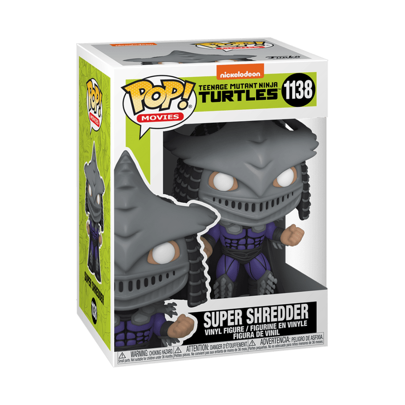 FUNKO POP MOVIES: TMNT 2 - SUPER SHREDDER 889698565189