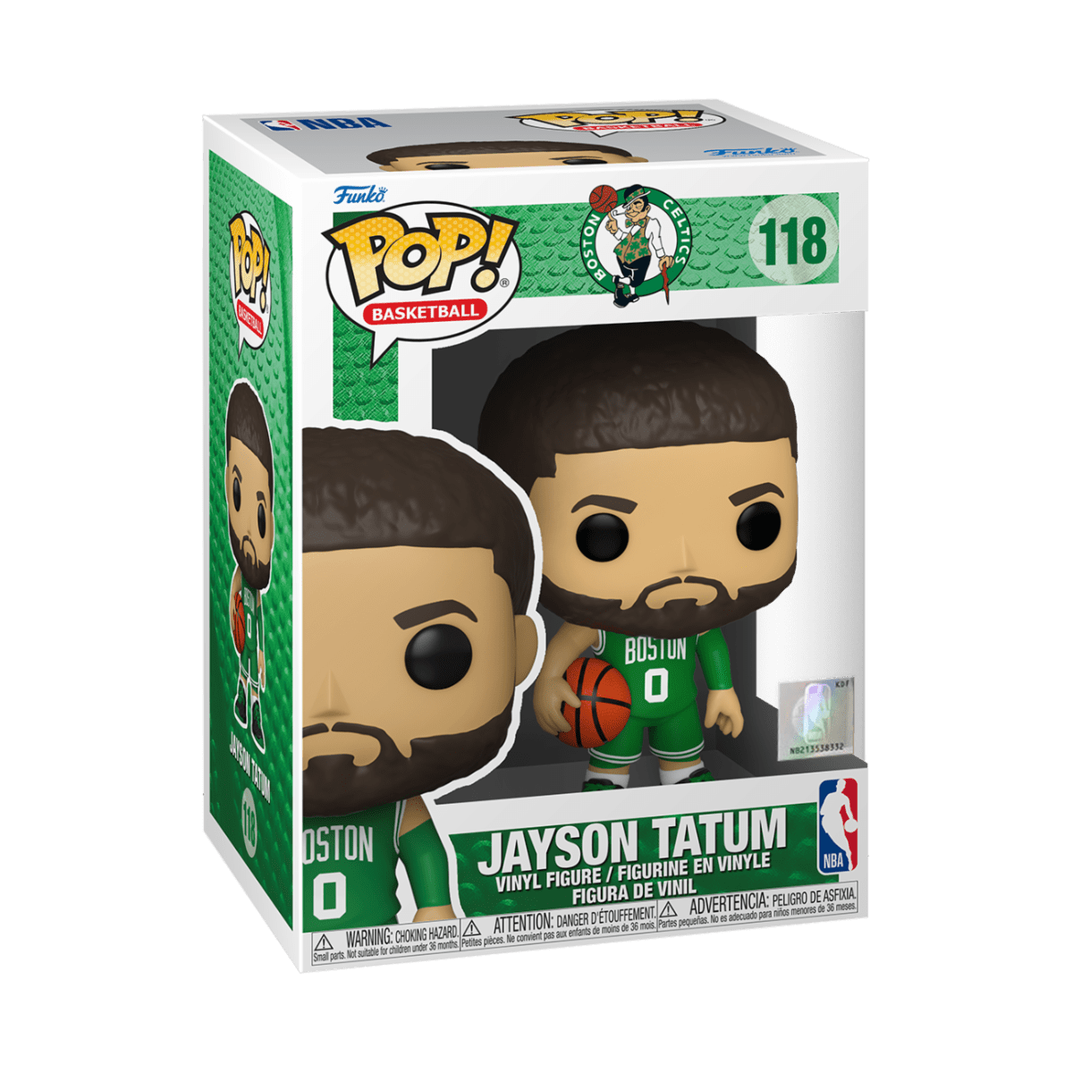 FUNKO POP NBA: CELTICS- JAYSON TATUM (GREEN JERSEY) 889698576253