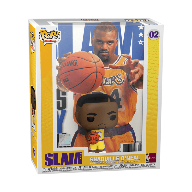 FUNKO POP NBA COVER: SLAM- SHAQUILLE O'NEAL 889698593625