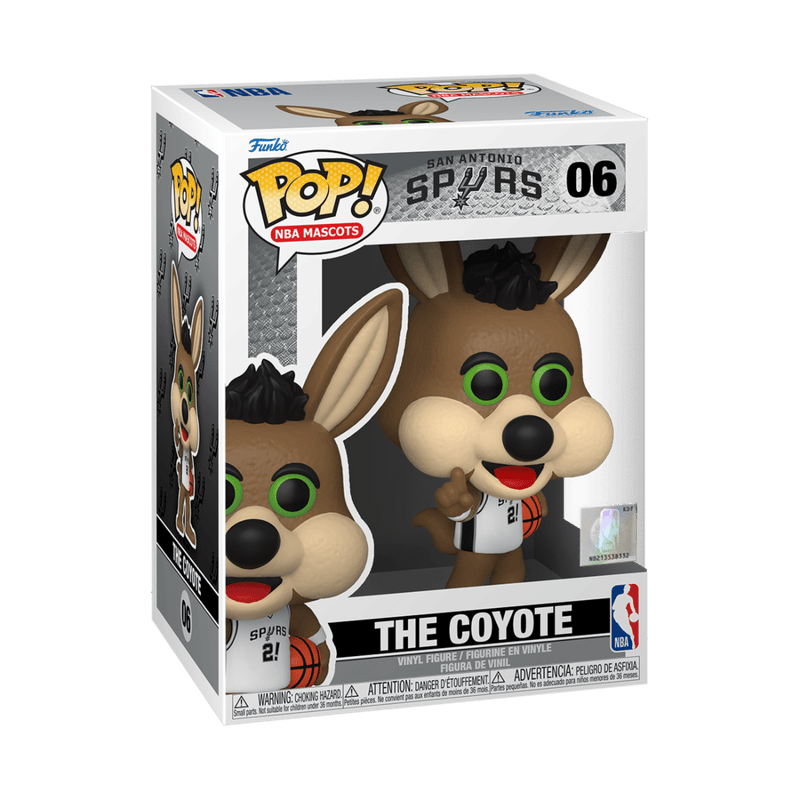 FUNKO POP NBA: MASCOTS- SAN ANTONIO- THE COYOTE 889698521703