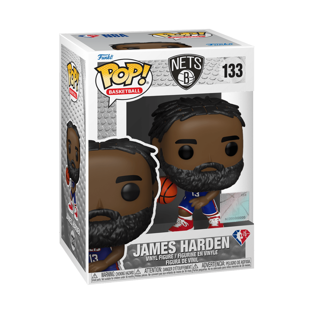 FUNKO POP NBA: NETS - JAMES HARDEN (CE'21) 889698592642