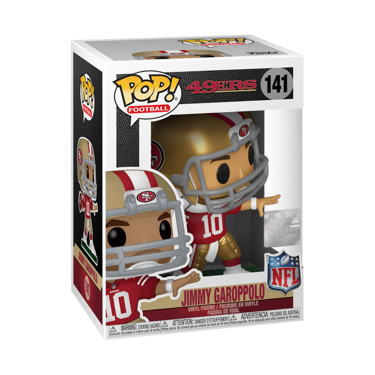FUNKO POP NFL: 49ERS - JIMMY GAROPPOLO 889698501002