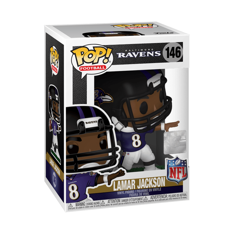 FUNKO POP NFL: BALTIMORE RAVENS -LAMAR JACKSON 889698509763