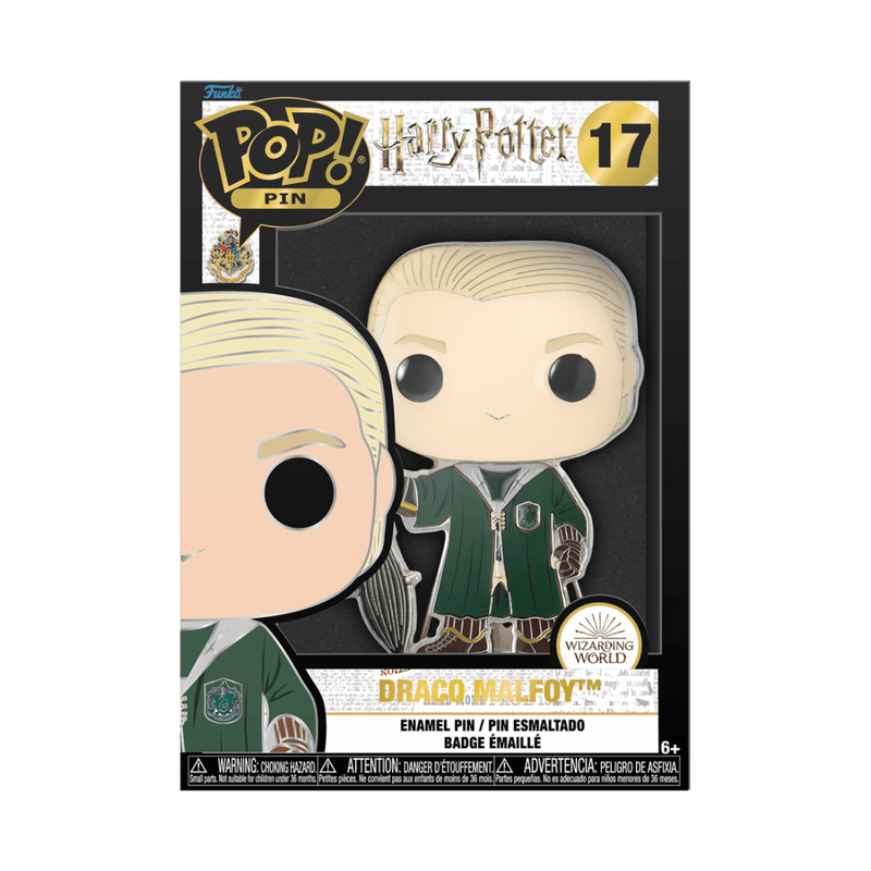 FUNKO POP PIN: HARRY POTTER: DRACO MALFOY 671803408197