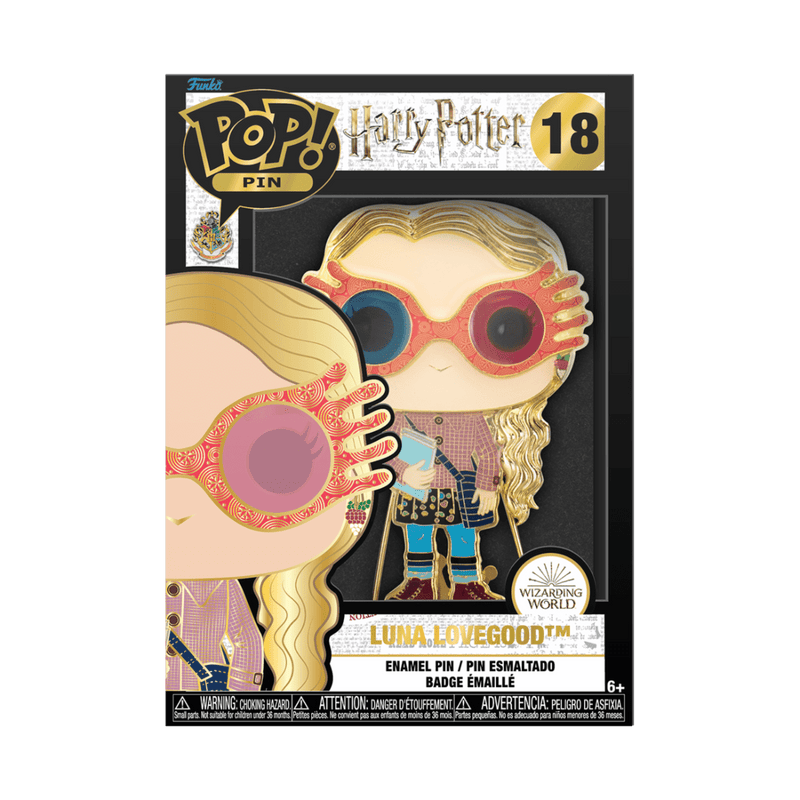 FUNKO POP PIN: HARRY POTTER: LUNA LOVEGOOD GROUP 671803415621