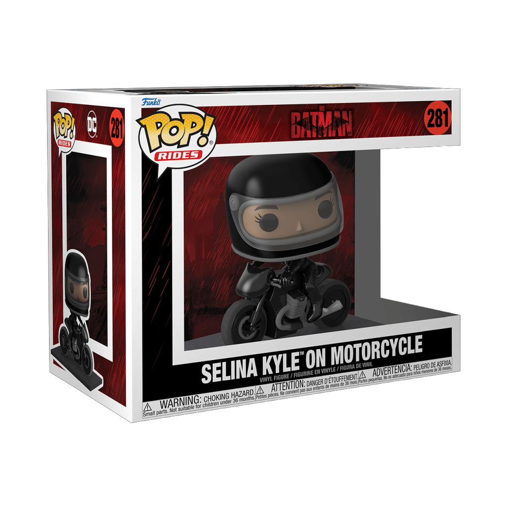 FUNKO POP RIDE DLX: SELINA ON MOTORCYCLE 889698592871