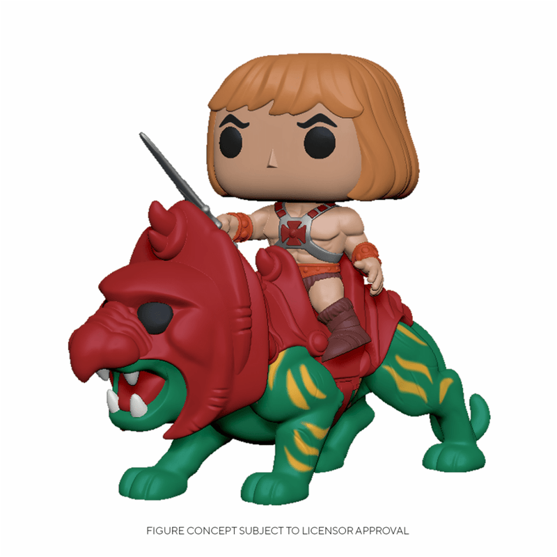 FUNKO POP RIDE: MOTU- HE-MAN ON BATTLE CAT 889698476805