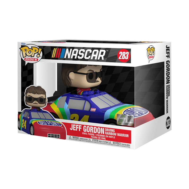 FUNKO POP RIDE SUPDLX: NASCAR- JEFF GORDON (RAINBOW WARRIOR) 889698592383