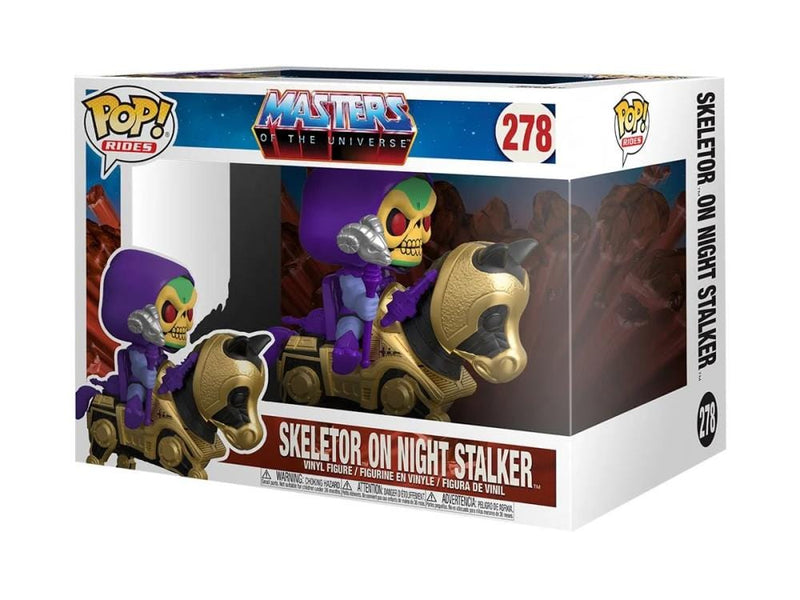 FUNKO POP RIDES: MOTU- SKELETOR W/ NIGHT STALKER 889698562010