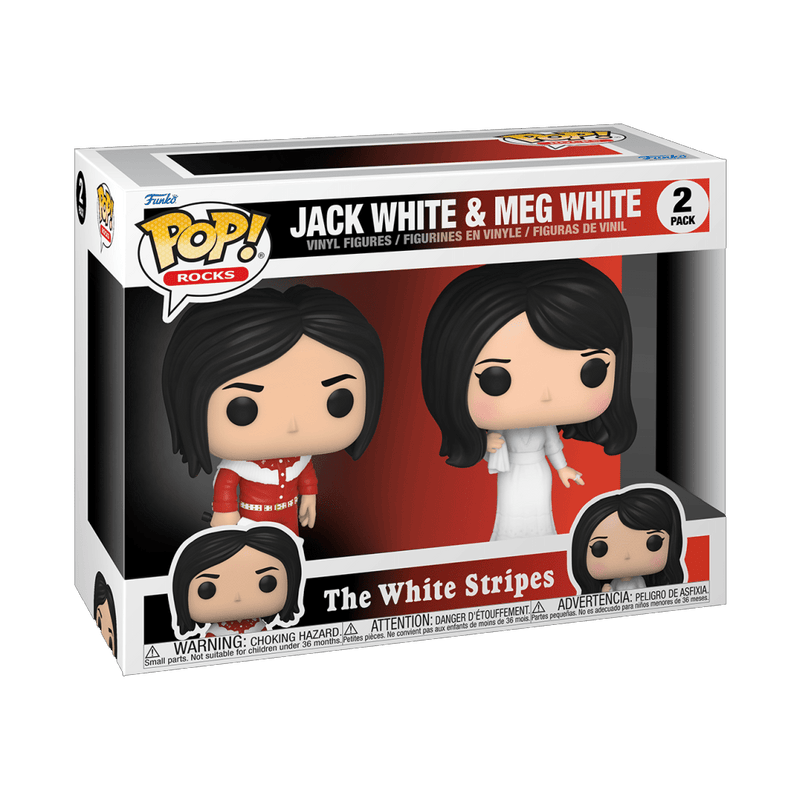 FUNKO POP ROCKS: THE WHITE STRIPES 2PK 889698614283