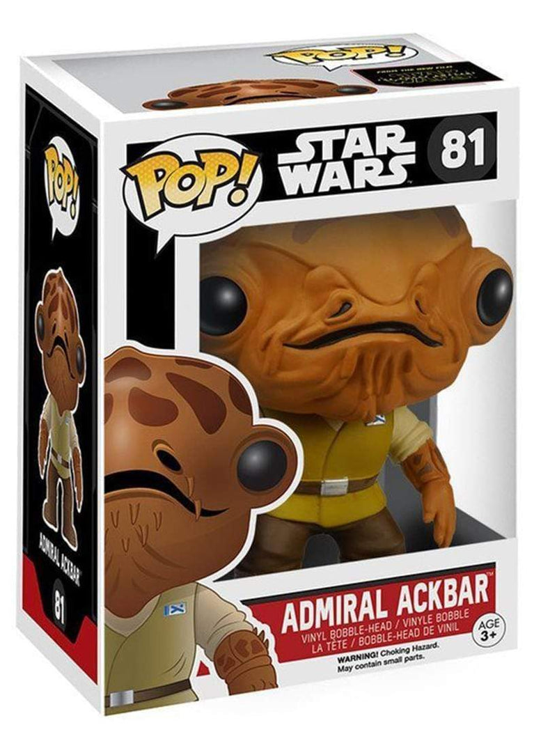 FUNKO POP! STAR WARS - ADMIRAL ACKBAR EP7 VINYL FIGURE 849803065850