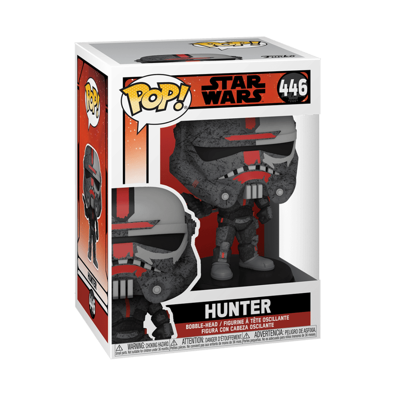 FUNKO POP STAR WARS: BAD BATCH -HUNTER 889698555005