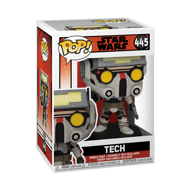 FUNKO POP STAR WARS: BAD BATCH - TECH 889698555029